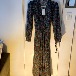 Doen Charleston dress-Navy XS